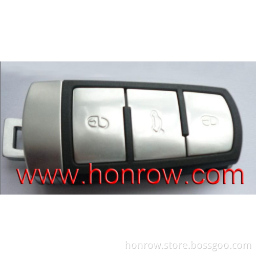 Original VW 3 button remote key with ID46 chip 3CO959752BG/9067-107 after 2010 year 433Mhz